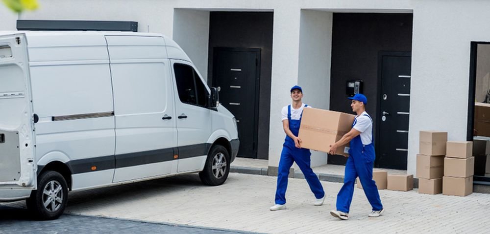 movers carrying box